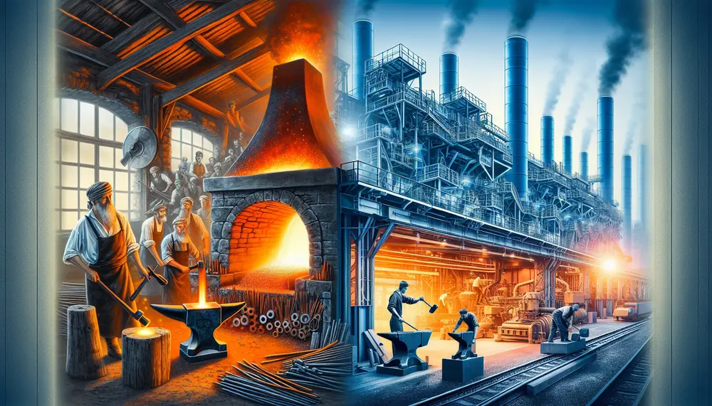 100 Years of Steel: Tracing the Transformation in Production Techniques