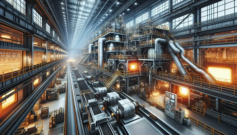 Advanced Machinery in Steel Production