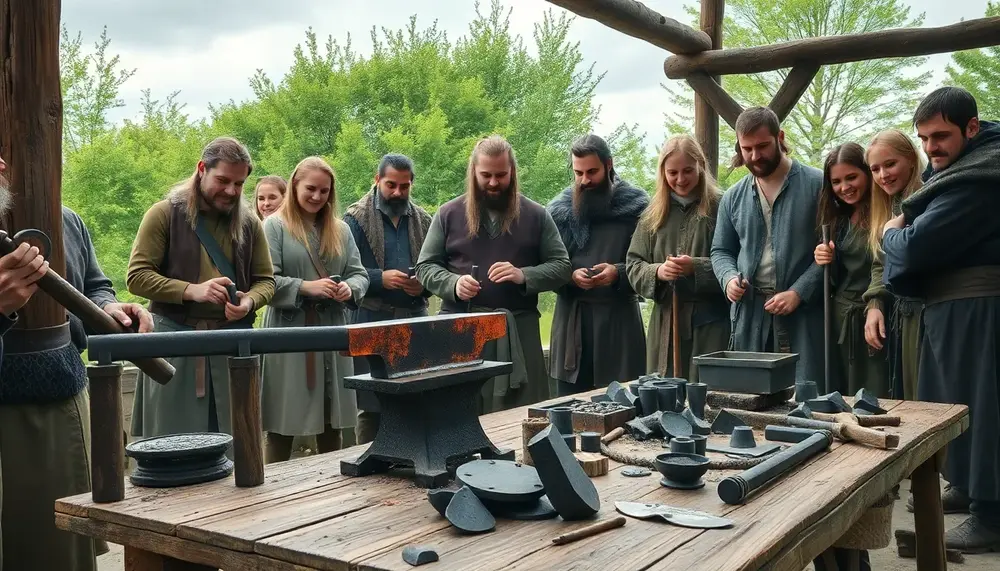 Discover the Secrets of Viking Steel Making