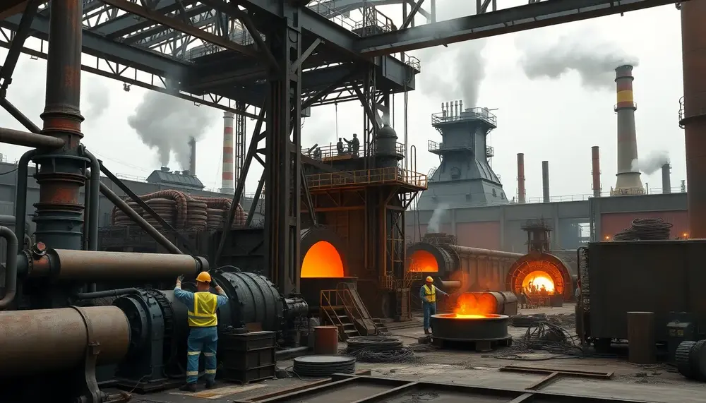 From Raw Material to Final Product: The Steel Plant Production Process