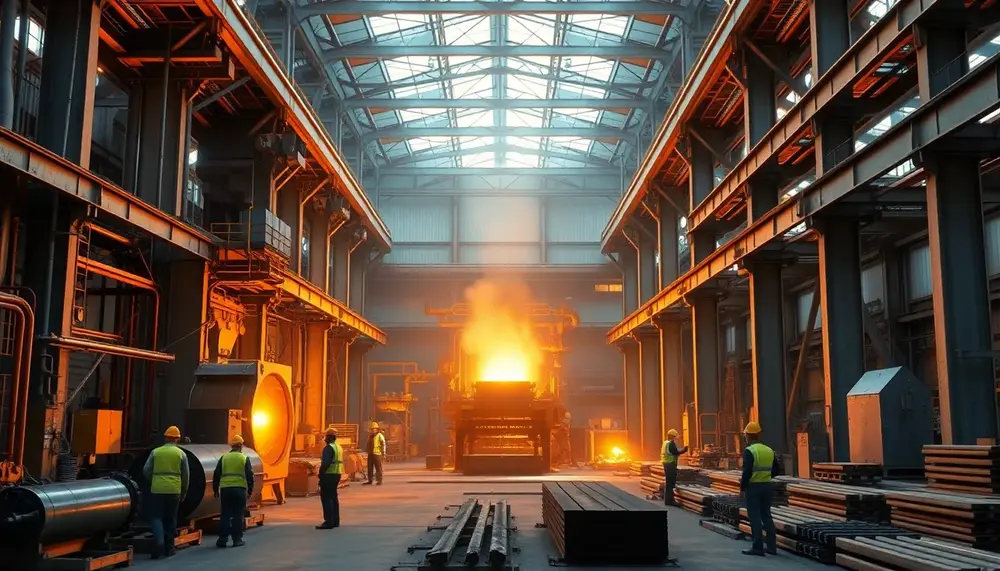 Inside a Steel Factory: Exploring the Manufacturing Process