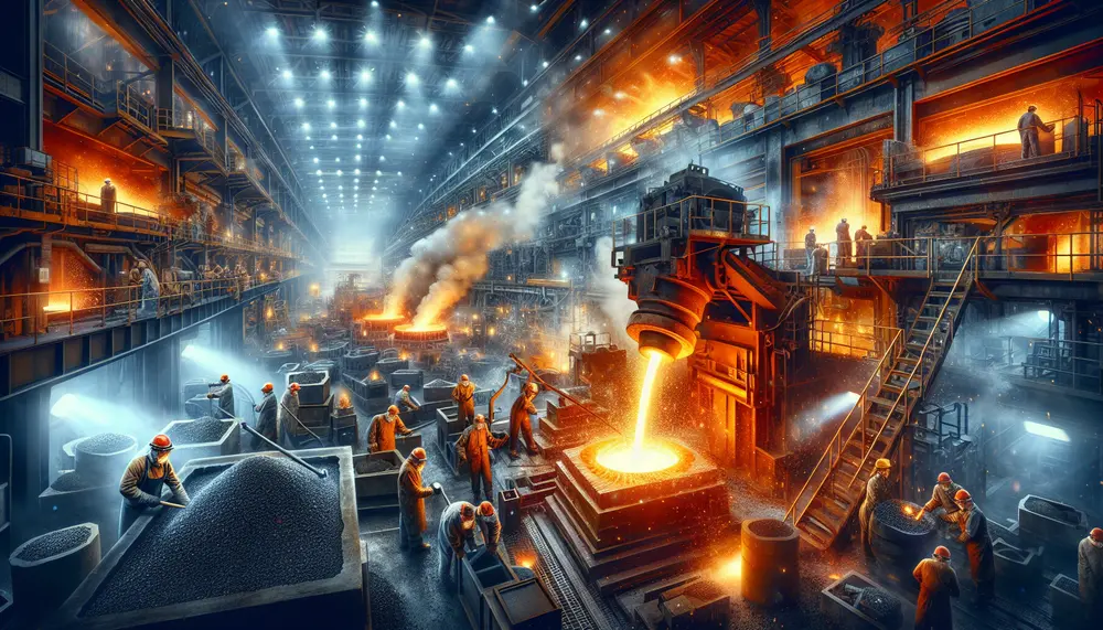 The Perfect Pair: The Symbiotic Relationship of Steelmaking and Casting