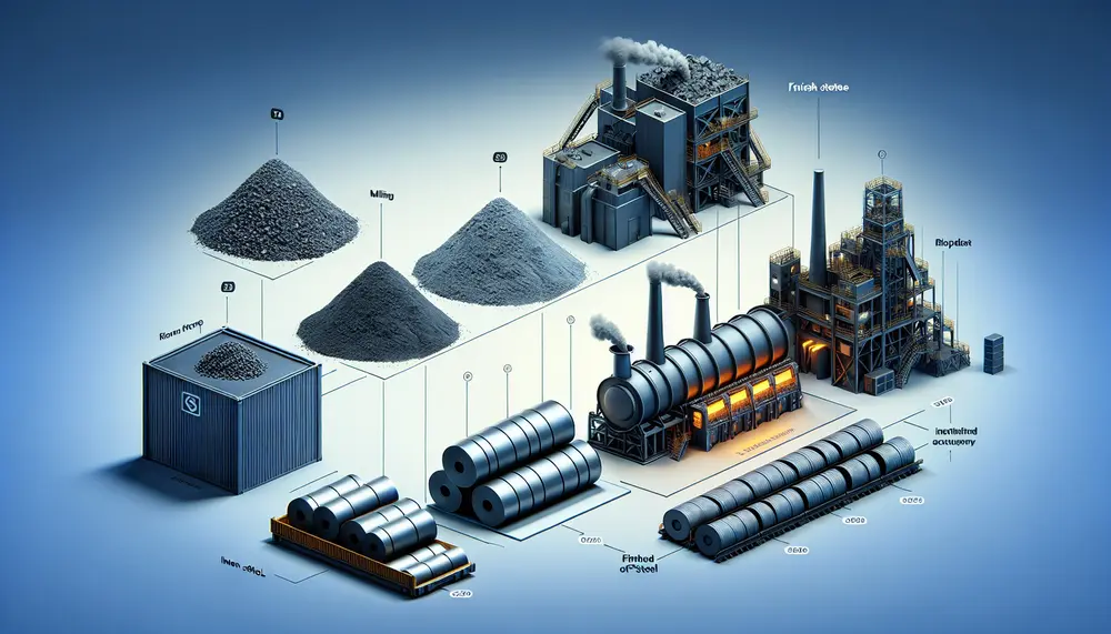 the-steelmaking-value-chain-from-raw-materials-to-finished-products