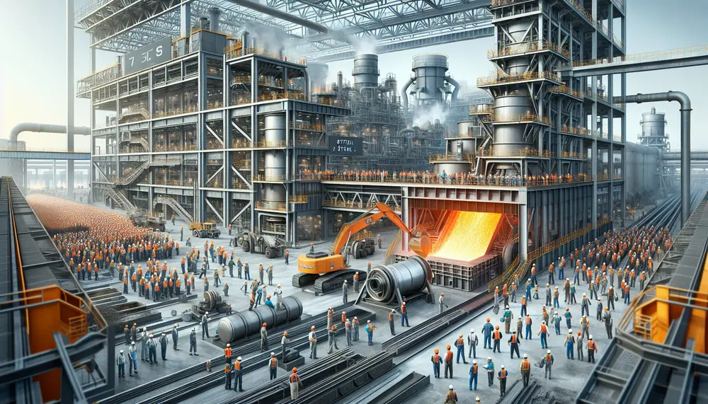 Visualizing Steel Production: Understanding the Steelmaking Diagram