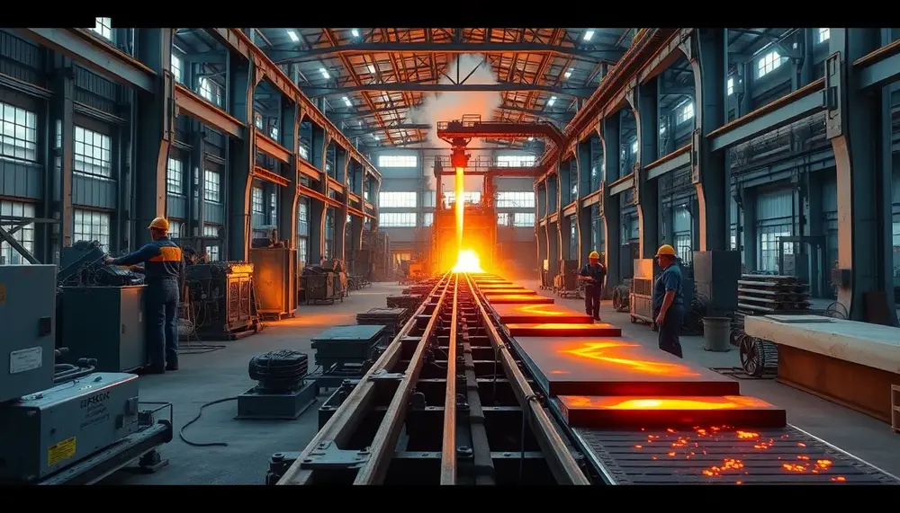 Visualizing the Steel Manufacturing Process: A Step-by-Step PPT Presentation